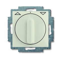ABB Basic 55 Шале (белый) Выключатель жалюзийный поворотный без фиксации | 1101-0-0931 | 2CKA001101A0931 | ABB title=