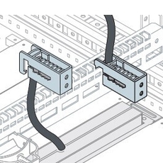Зажим для кабелей с D=4-15 мм,(10 шт) | EV0110 | ABB title=