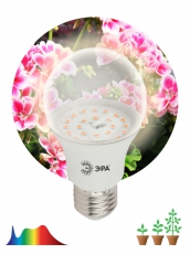 Лампа светодиодная фито для растений 11Вт E27 белый спектр FITO-11W-Ra90-E27 | Б0039172 | ЭРА title=