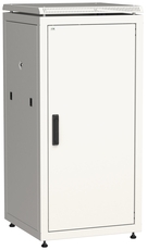 Шкаф сетевой 19дюйм ITK LINEA N 28U 600х600 мм металлическая передняя дверь серый title=