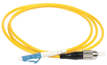 Шнур оптический коммутационный переходной (патч-корд) для одномодового кабеля (SM) 9/125 (OS2) FC/UPC-LC/UPC одинарного исполнения (Simplex) LSZH 3м title=