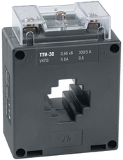 Трансформатор тока ТТИ-30 300/5А 5ВА без шины класс точности 0.5 title=