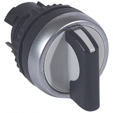 Переключатель с рукояткой - Osmoz - для комплектации - без подсветки - IP 66 - 3 поло 45° - чёрный | 023926 | Legrand title=