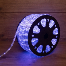 Дюралайт LED, свечение с динамикой (3W) - синий, 24 LED/м, бухта 100м | 121-323-4 | NEON-NIGHT title=