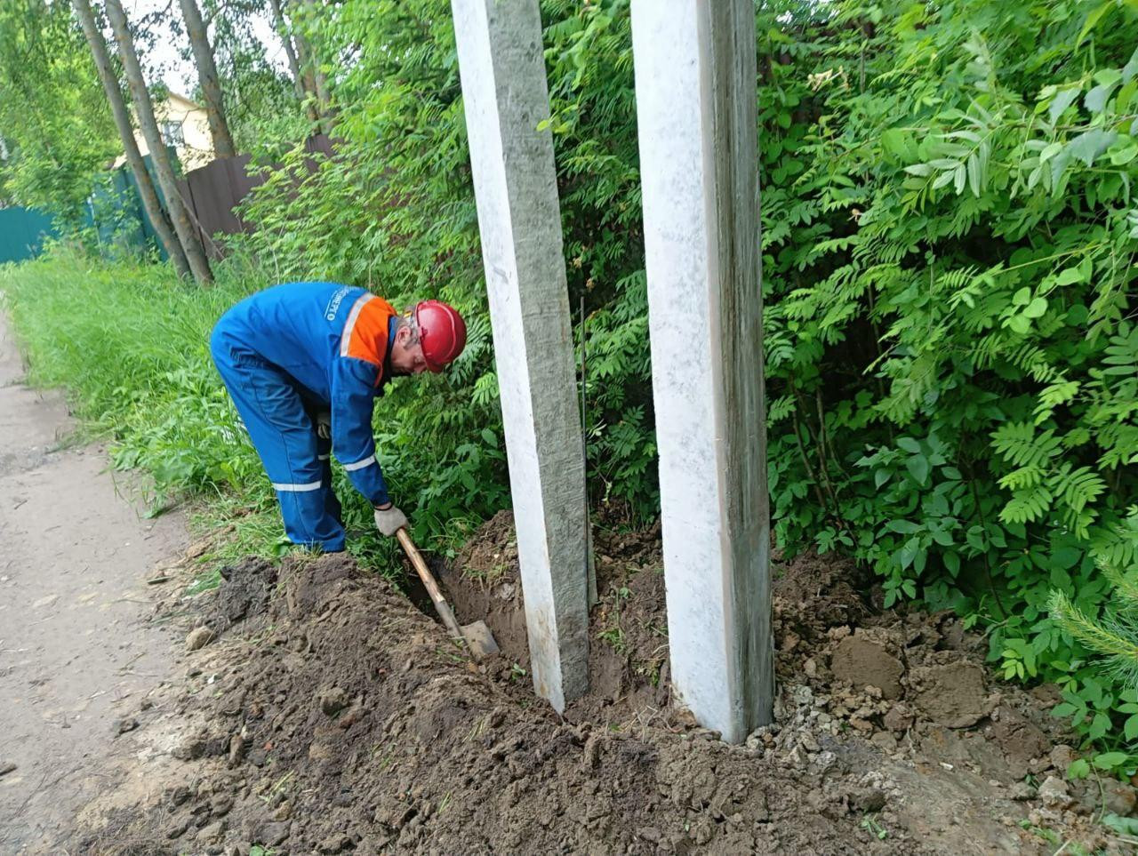 Энергетики построили ЛЭП для подключения новых потребителей в Егорьевске