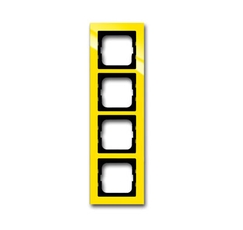 Рамка 4-постовая серия axcent цвет жёлтый | 1754-0-4348 | 2CKA001754A4348 | ABB title=