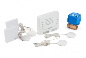 AquaBast Коттедж 3/4”-RF Комплект защиты от протечки 1кран датчики: 2радио 2провод | 139 | Бастион title=