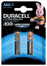 Батарейки Duracell LR03-2BL Ultra | Б0038760 | Duracell title=