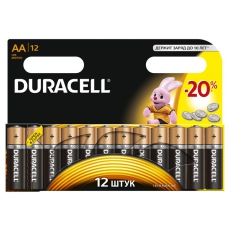 Элемент питания Duracell LR6-12BL BASIC | C0037388 | Duracell title=