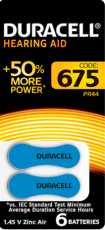 Батарейки Duracell ZA675-6BL | Б0039182 | Duracell title=