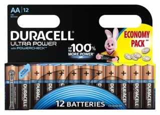 Батарейки Duracell LR6-12BL Ultra | Б0038766 | Duracell title=