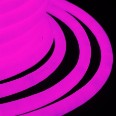 Гибкий Неон LED 360 (круглый) - розовый, бухта 50м | 131-037 | NEON-NIGHT title=
