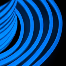 Гибкий Неон LED - синий, оболочка синяя, бухта 50м | 131-023 | NEON-NIGHT title=