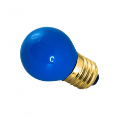 Лампа накаливания e27 10 Вт синяя колба | 401-113 | NEON-NIGHT title=