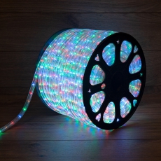 Дюралайт LED, свечение с динамикой (3W) - мульти (RYGB), 36 LED/м, бухта 100м | 121-329 | NEON-NIGHT title=