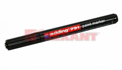 Маркер Edding-791 эмаль 1-2 мм (для печатных плат) чёрный | 09-3991 | SDS title=